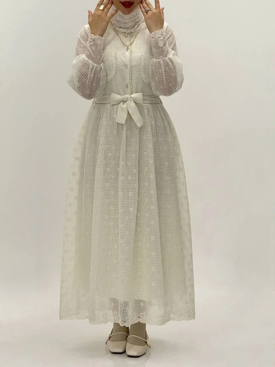 3569-پیراهن مزونی پریا